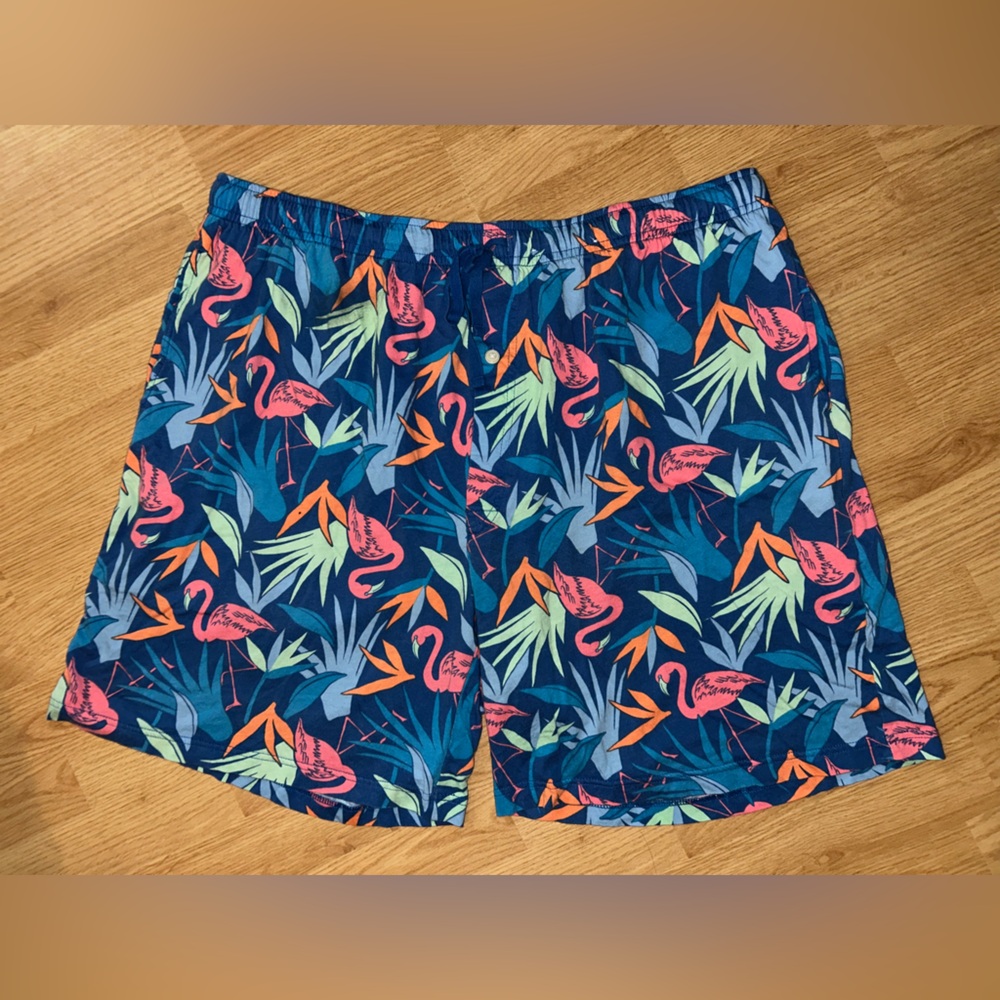 Xxl Stafford Flamingo Men’s Sleep Shorts
